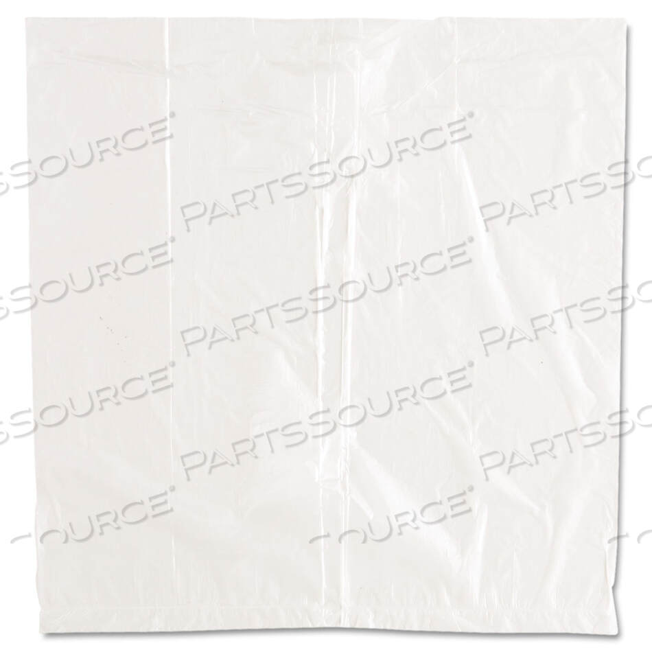 OEM#: BLR121206ICE BUCKET LINER BAGS, 3 QT, 0.24 MIL, 12 X 12, CLEAR, 1,000/CARTON by Inteplast Group