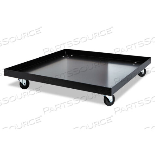 OEM#: ALESCCARTSTACKING CHAIR DOLLY, METAL, 320 LB CAPACITY, 22.44 X 22.44 X 3.93, BLACK by Alera