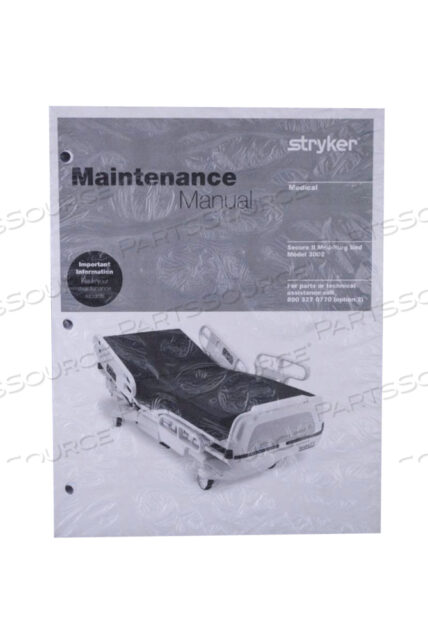 3002 MAINTENANCE MANUAL 8/05