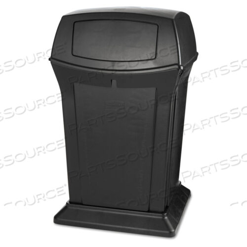OEM#: FG917188BLARANGER FIRE-SAFE CONTAINER, 45 GAL, STRUCTURAL FOAM, BLACK by Rubbermaid Medical Division