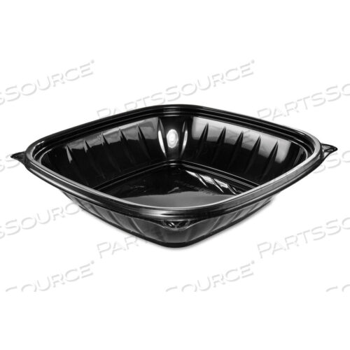 OEM#: B32SBPRESENTABOWLS PRO BLACK SQUARE BOWLS, 32 OZ, 8.5 X 8.5 X 2, PLASTIC, 63/BAG, 4 BAGS/CARTON by Dart Container Corporation