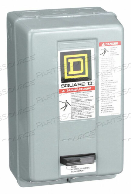 OEM#: 8536SCG3V03H5154 MAGNETIC MOTOR STARTER NEMA 240V 3P 27A by Square D