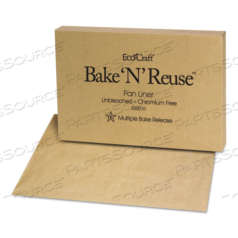 OEM#: P030010ECOCRAFT BAKE N REUSE PAN LINER, 16.38 X 24.38, 1,000/BOX by Bagcraft