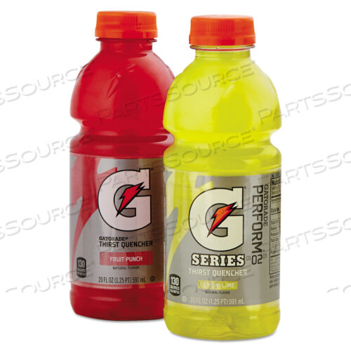 OEM#: 30004G-SERIES PERFORM 02 THIRST QUENCHER FRUIT PUNCH, 20 OZ BOTTLE, 24/CARTON by Gatorade