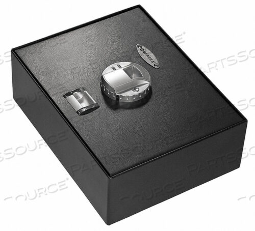 OEM#: AX11556TOP OPENING BIOMETRIC SAFE PISTOL CABINET - 14-3/4W X 11-1/4D X 5H, BLACK by Barska