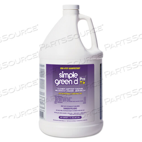 OEM#: 3410000430501D PRO 5 DISINFECTANT, 1 GAL BOTTLE, 4/CARTON by Simple Green