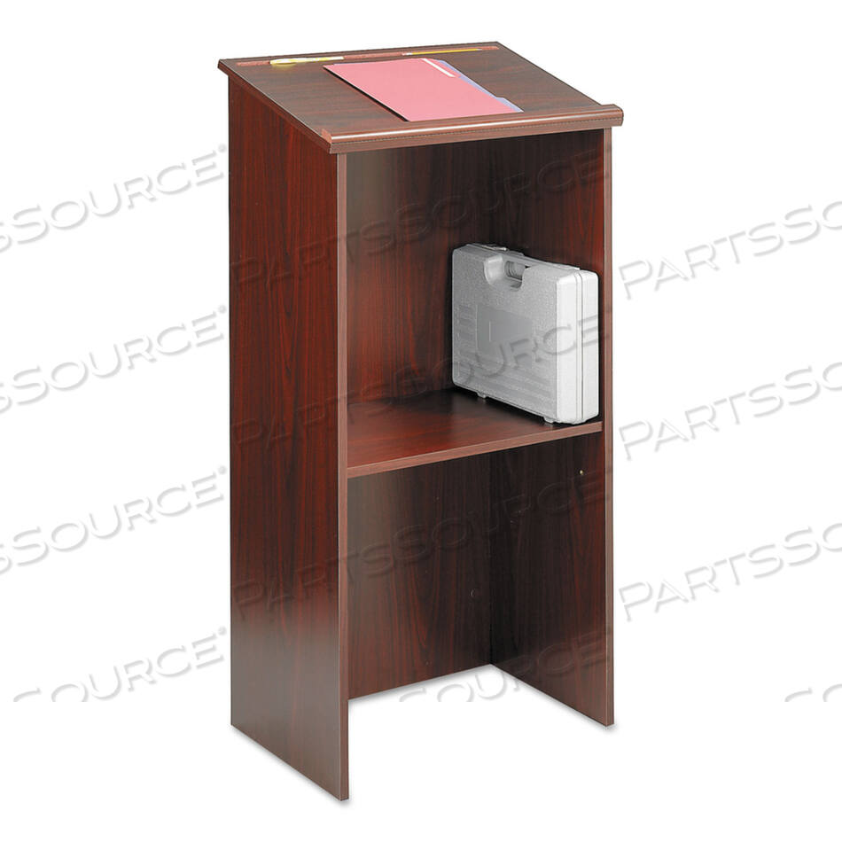 OEM#: 8915MHSTAND-UP PODIUM / LECTERN, MAHOGANY by Safco