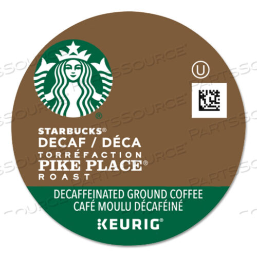 OEM#: 12434952PIKE PLACE DECAF COFFEE K-CUPS PACK, 24/BOX by Starbucks