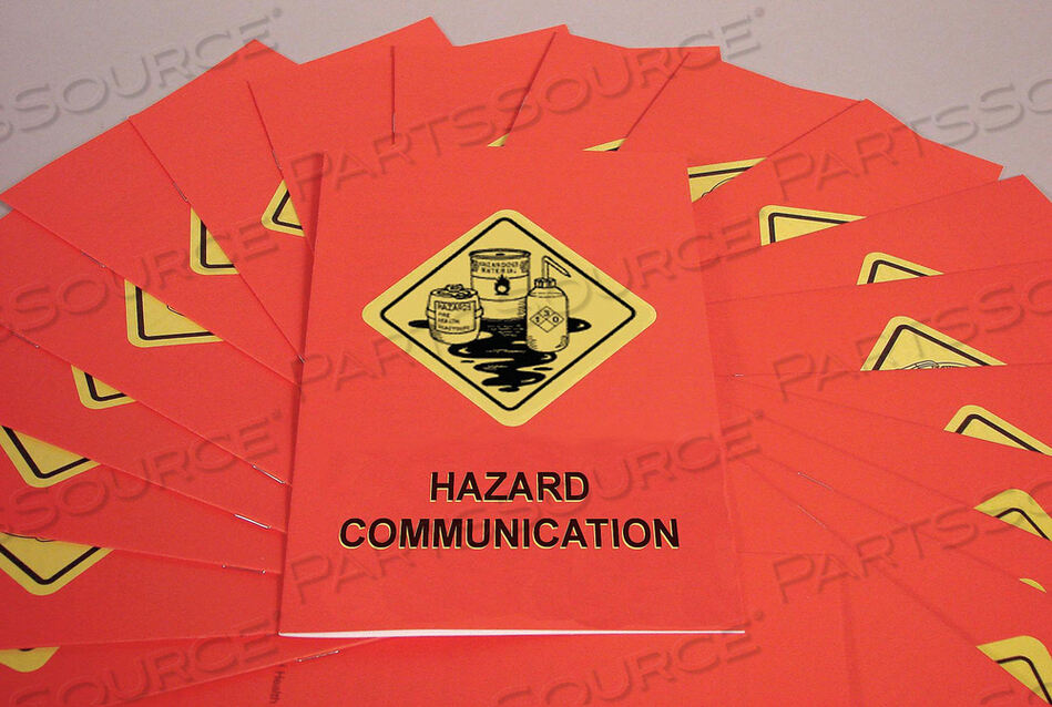 OEM#: B0001650EXHAZARD COMMUNICATION EMPLOYEE BOOKLETS by MarCom Group