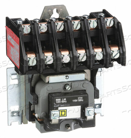 OEM#: 8903LO60V02H5204 LIGHTING CONTACTR 6P 120V OPEN ELECHELD by Square D