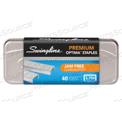 OEM#: 35556OPTIMA STAPLES, 0.25 LEG, 0.5 CROWN, STEEL, 3,750/PACK by Swingline GBC