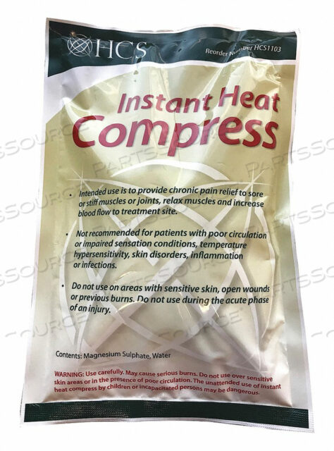 INSTANT HOT PACK WHITE 9INLX6INW PK24