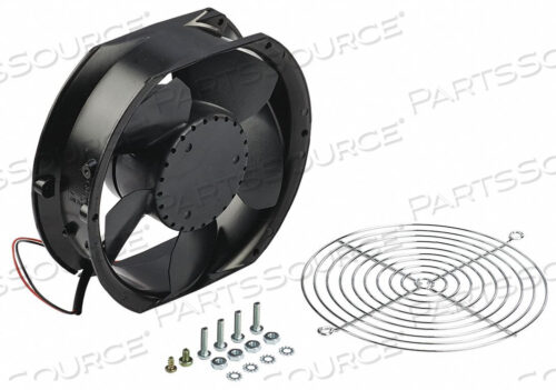 OEM#: A6AXFNENCLOSURE COOLING FAN FINGER GUARD (1) STEEL, BLACK 240 CFM by Hoffman