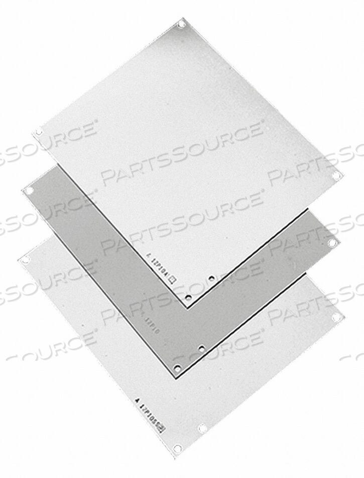 OEM#: A36P30ALPANEL, NEMA 12, 33.00X27.00, FITS 36X30, ALUMINUM by Hoffman