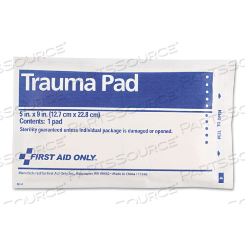 OEM#: FAE-5012SMARTCOMPLIANCE TRAUMA PAD, STERILE, 5 X 9 by First Aid Only