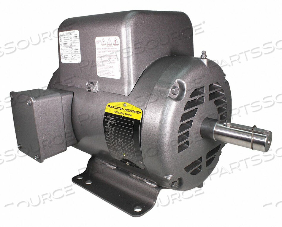 OEM#: L1408TMOTOR 3 HP 1725 RPM 115/230V 184T ODP by BALDOR