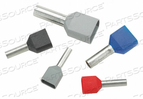 OEM#: FTD80-10-TLFERRULE INSUL TW 2X14AWG 10MM BLUE PK250 by Panduit