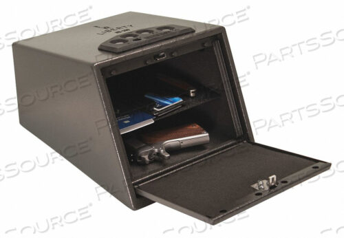 HANDGUN VAULT GRAY 13.9 LB STEEL