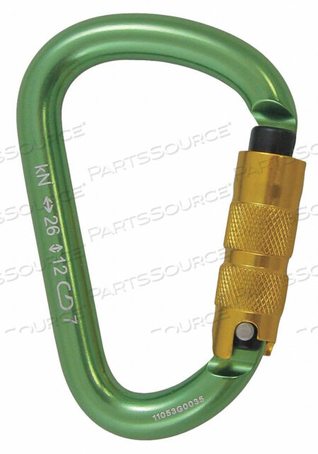 CARABINER AUTOLOCK ALUM STRENGTH 25 KN