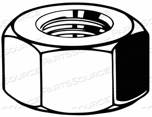 HEX NUT M30-3.50 CLASS 10 STEEL PK45