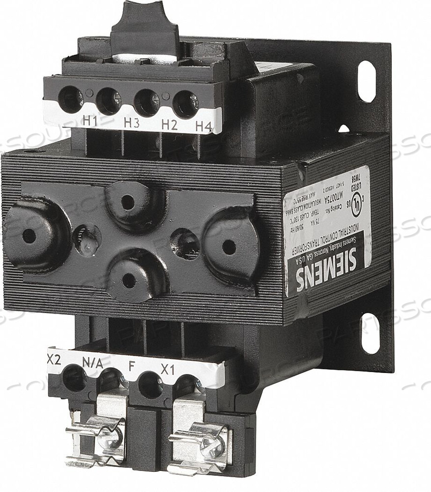 OEM#: MT0050MCONTROL TRANSFORMER 50VA 2.56 IN H by Siemens