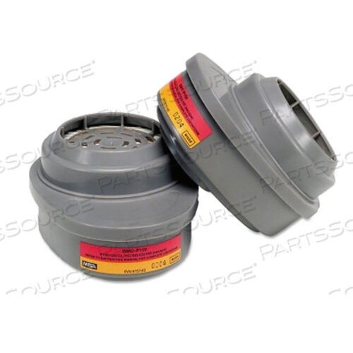 OEM#: 815364ADVANTAGE RESPIRATOR CARTRIDGE, ORGANIC VAPOR/ACID GAS, GMC/P100, YELLOW/MAGENTA by MSA Safety Sales, LLC