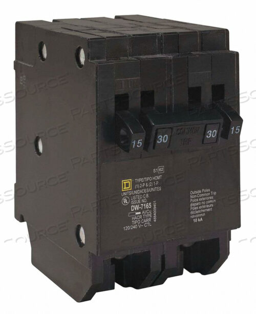 MINIATURE CIRCUIT BREAKER 120/240V 15A