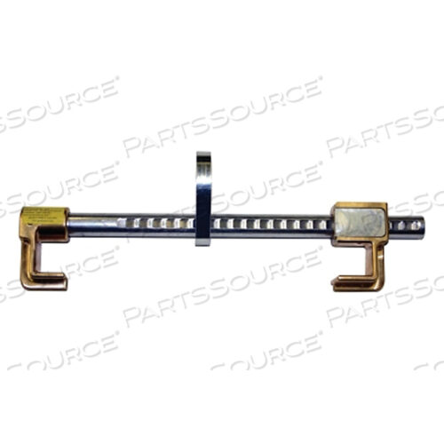 OEM#: 8816-14/MILLER SHADOW ADJUSTABLE BEAM ANCHOR, ALUMINUM/BRONZE, FITS 3-14 FLANGE by Honeywell