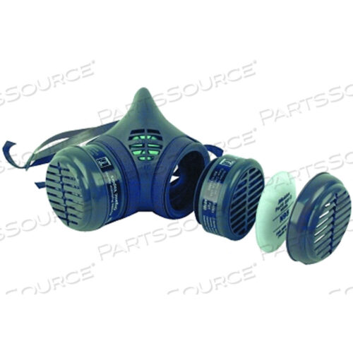 OEM#: 8112N8000 SERIES ASSEMBLED RESPIRATOR, MEDIUM by Moldex