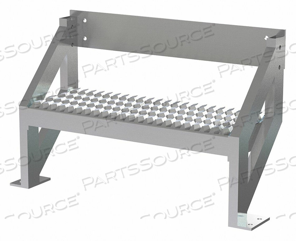 OEM#: MPASSW2U-DESIGN CONFIGURABLE MULTI-PLATFORM ACCESS SYSTEM - 1 STEP 18H 45 DEG. STAIRWAY LADDER by Tri-Arc