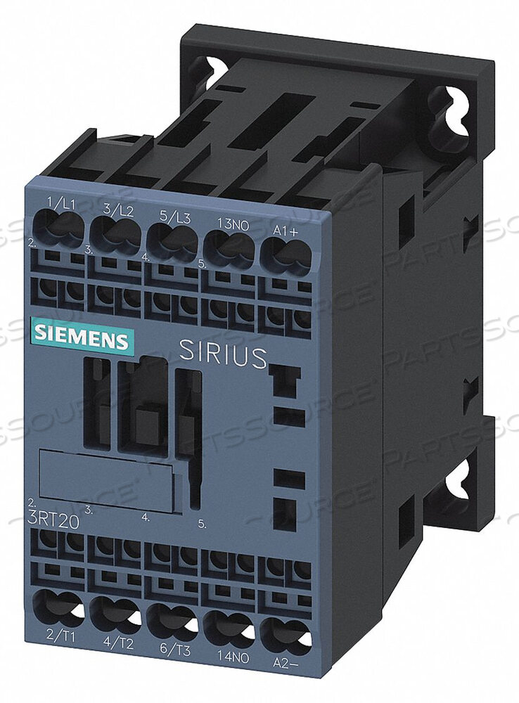 OEM#: 3RT20152BB41CONTACTOR, NON-REVERSING, 3P, 7A, 24VDC by Siemens