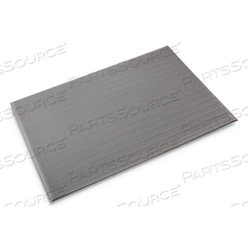 OEM#: FL 3660GYRIBBED ANTI-FATIGUE MAT, VINYL, 36 X 60, GRAY by Crown