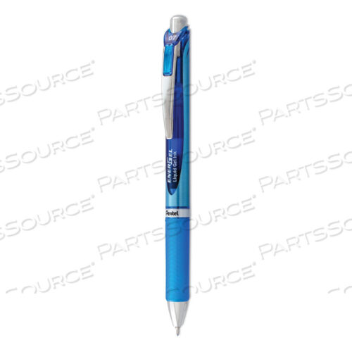 OEM#: BL77CENERGEL RTX GEL PEN, RETRACTABLE, MEDIUM 0.7 MM, BLUE INK, BLUE/GRAY BARREL by Pentel of America