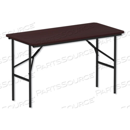OEM#: FT724824MYWOOD FOLDING TABLE, RECTANGULAR, 48W X 23.88D X 29H, MAHOGANY by Alera