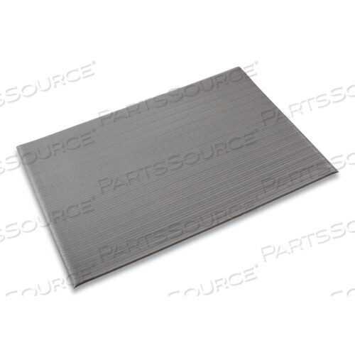 OEM#: FL 2436GYRIBBED VINYL ANTI-FATIGUE MAT, 24 X 36, GRAY by Crown