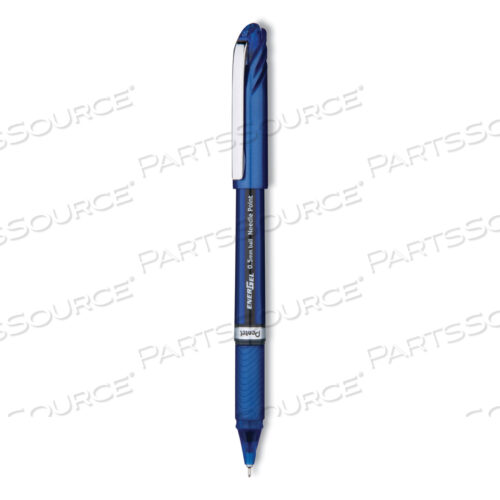 OEM#: BLN25CENERGEL NV GEL PEN, STICK, FINE 0.5 MM NEEDLE TIP, BLUE INK, BLUE BARREL, DOZEN by Pentel of America