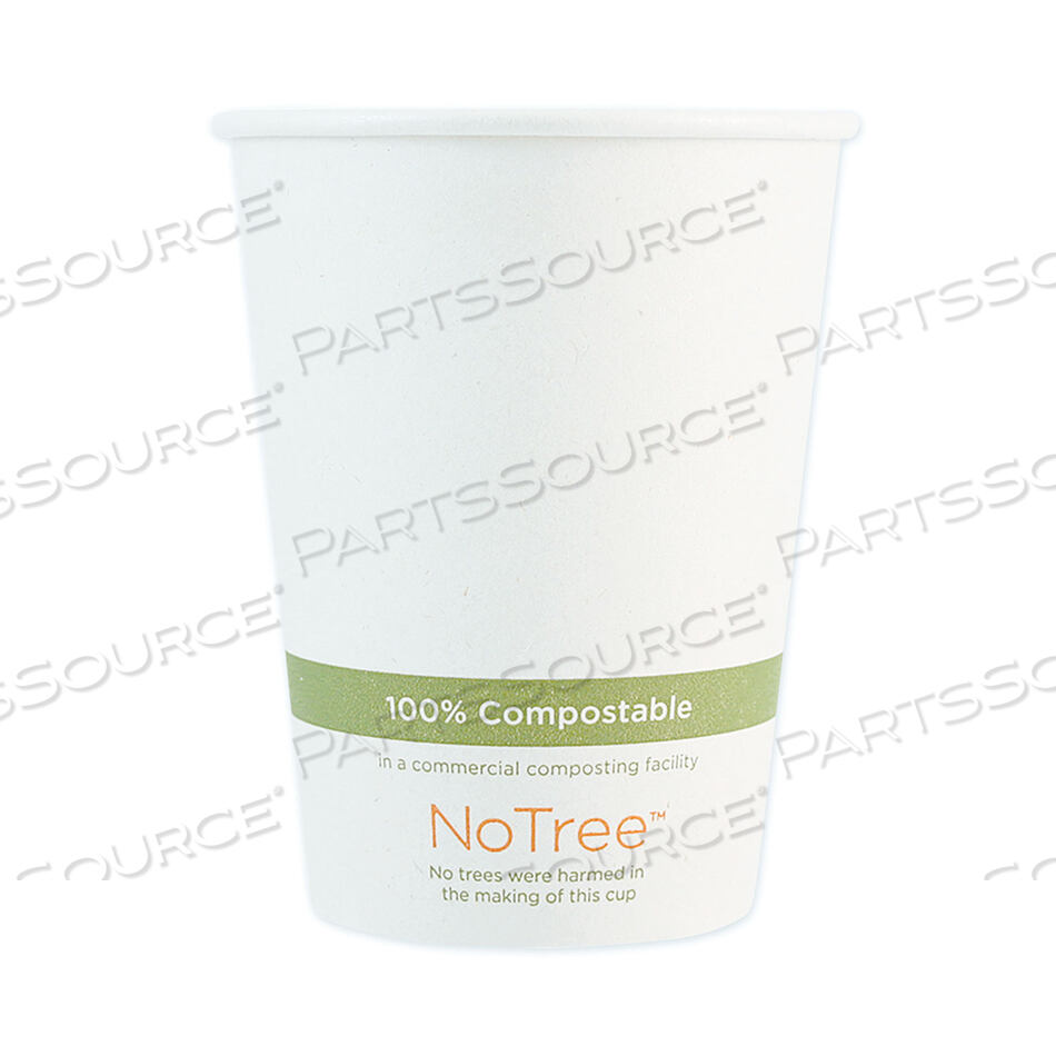 OEM#: CUSU12NOTREE PAPER HOT CUPS, 12 OZ, NATURAL, 1,000/CARTON by World Centric
