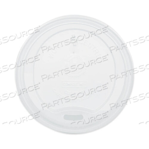 OEM#: CULCS12PLA LIDS FOR HOT CUPS, FITS 10 OZ TO 20 OZ CUPS, WHITE, 1,000/CARTON by World Centric