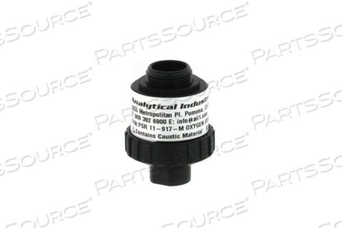 Replaces Draeger Inc. ASR114P70OXYGEN SENSOR, 0 TO 100%, 13 SEC, 0 TO 45 DEG C