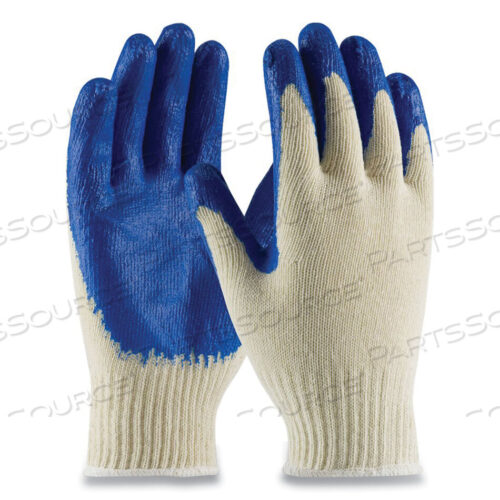 OEM#: 39-C122/SSEAMLESS KNIT COTTON/POLYESTER GLOVES, REGULAR GRADE, SMALL, WHITE/BLUE, 12 PAIRS by Protective Industrial Products