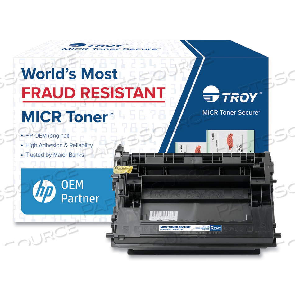 02W1470A001 147A MICR TONER SECURE, ALTERNATIVE FOR HP W1470A, BLACK