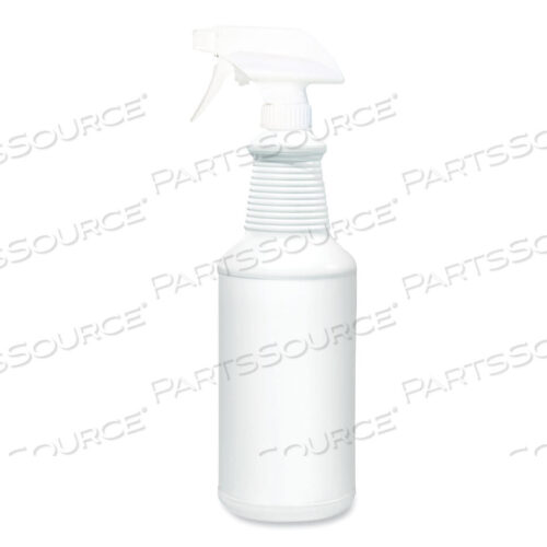 OEM#: D05357WATER ONLY SPRAY BOTTLE, 32 OZ, WHITE, 12/CARTON by Diversey