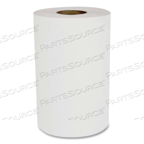 OEM#: BWK6250HARDWOUND PAPER TOWELS, NONPERFORATED, 1-PLY, 8 X 350 FT, WHITE, 12 ROLLS/CARTON by Boardwalk