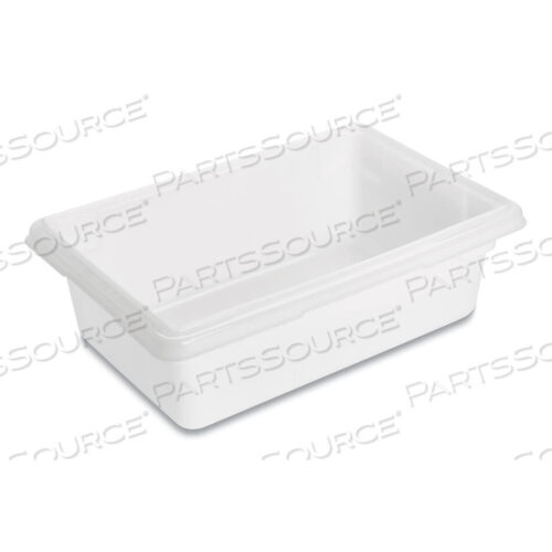 OEM#: FG350900WHTFOOD/TOTE BOXES, 3.5 GAL, 18 X 12 X 6, WHITE, PLASTIC by Rubbermaid Medical Division