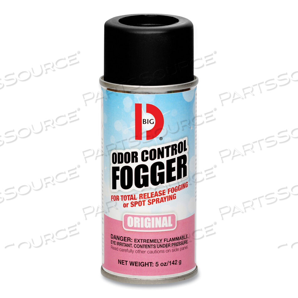 OEM#: 341ODOR CONTROL FOGGER, ORIGINAL SCENT, 5 OZ AEROSOL SPRAY, 12/CARTON by Big D