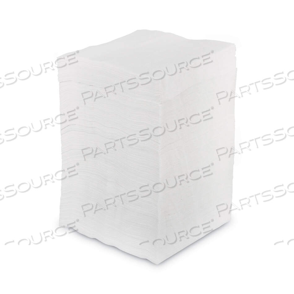 OEM#: BWK 83101/4-FOLD LUNCH NAPKINS, 1-PLY, 12 X 12, WHITE, 6000/CARTON by Boardwalk