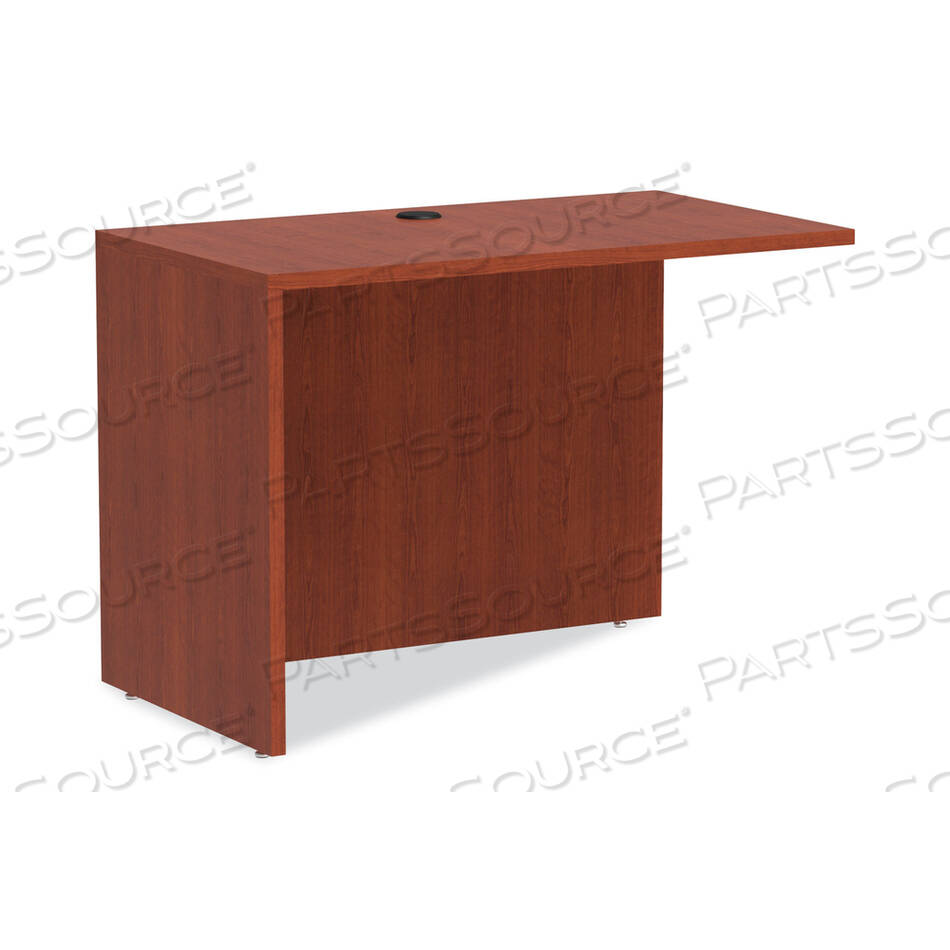 OEM#: ALEVA354224MCALERA VALENCIA SERIES REVERSIBLE RETURN/BRIDGE SHELL, 42W X 23.63D X 29.5H, MEDIUM CHERRY by Alera