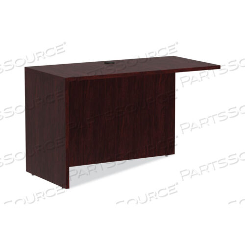 OEM#: ALEVA354824MYALERA VALENCIA SERIES REVERSIBLE RETURN/BRIDGE SHELL, 47.25W X 23.63D X 29.5H, MAHOGANY by Alera