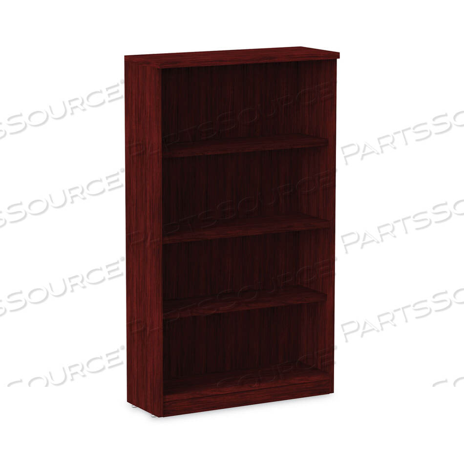 OEM#: ALEVA635632MYALERA VALENCIA SERIES BOOKCASE, FOUR-SHELF, 31.75W X 14D X 54.88H, MAHOGANY by Alera