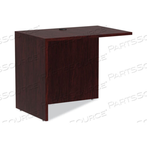 OEM#: ALEVA353624MYALERA VALENCIA SERIES REVERSIBLE RETURN/BRIDGE SHELL, 35W X 23.63D X 29.5H, MAHOGANY by Alera